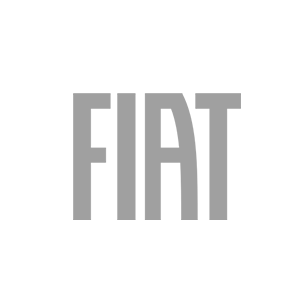 The fiat logo on a green background.
