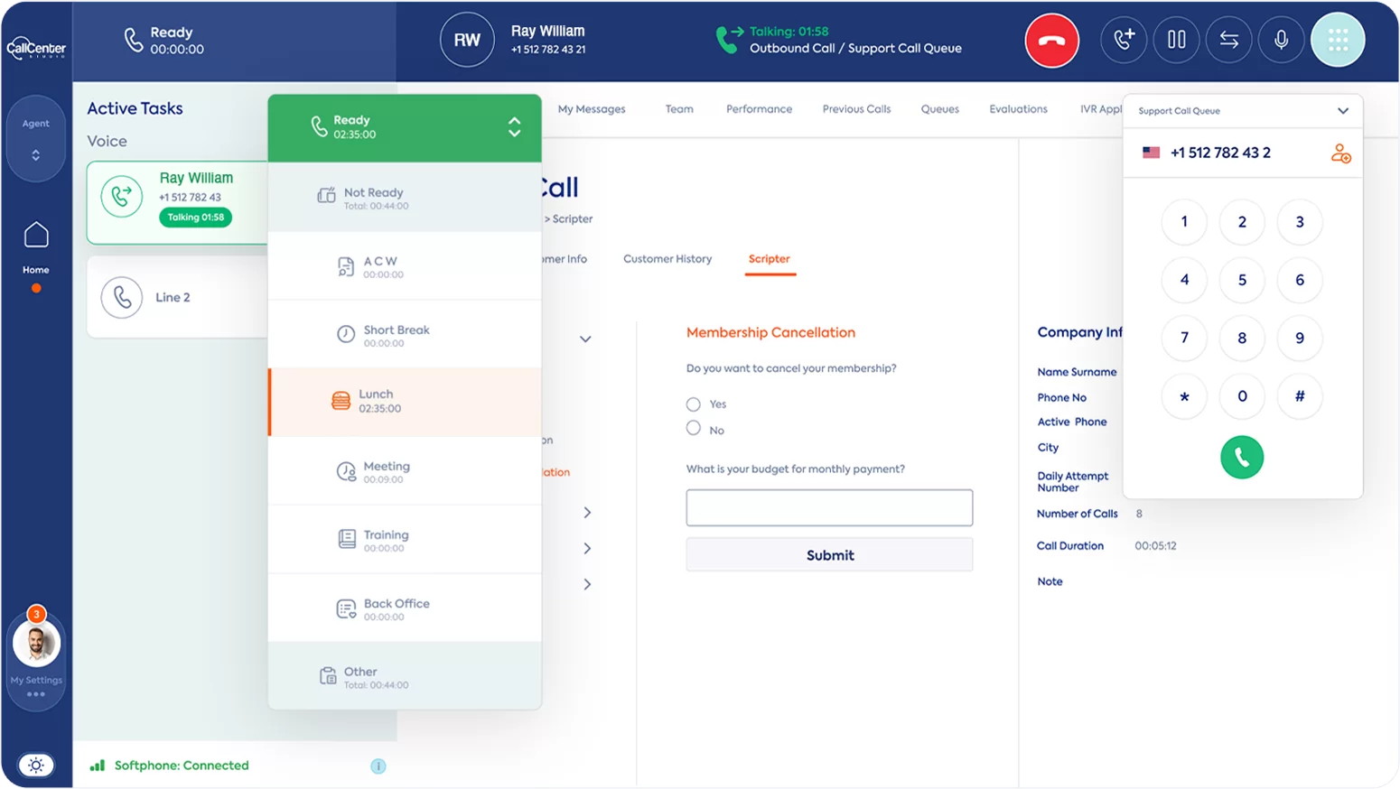 Inbound and Outbound Calls