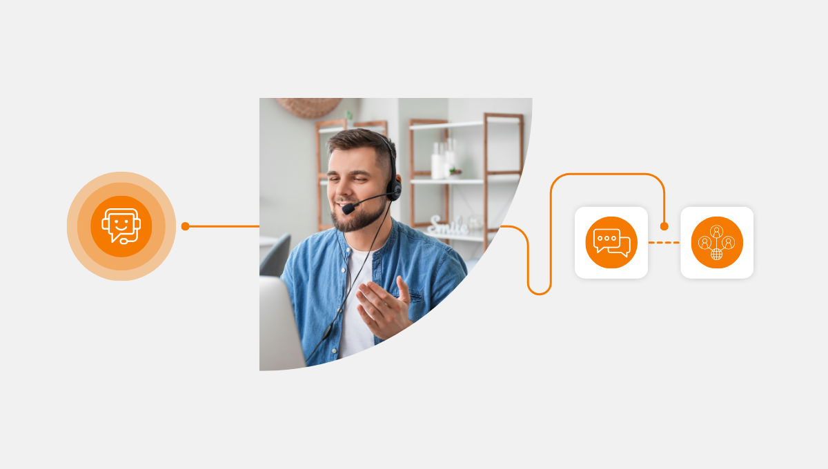 Optimizing Contact Center Productivity with AI Chatbots