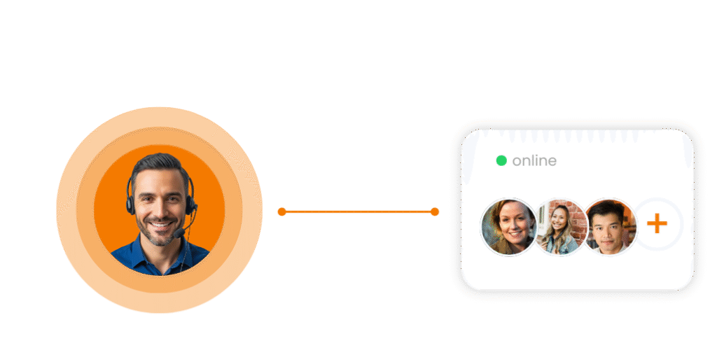 WhatsApp Call with Call Center Studio
