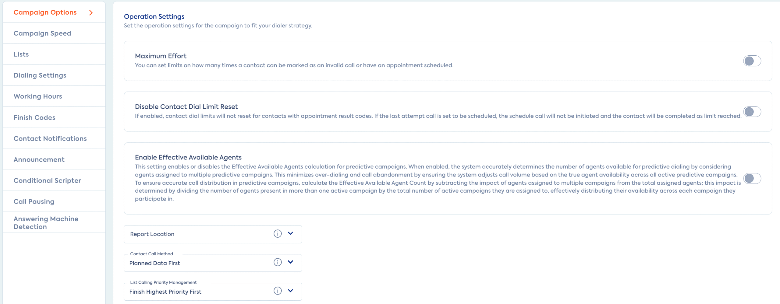 Smarter Targeting: Contact / List Priority Management