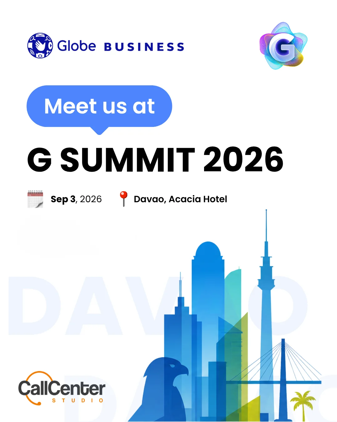 Globe Business X CCS - G Summit 2026 5 G Summit 2026 Davao - Acacia Hotel, September 3, 2026