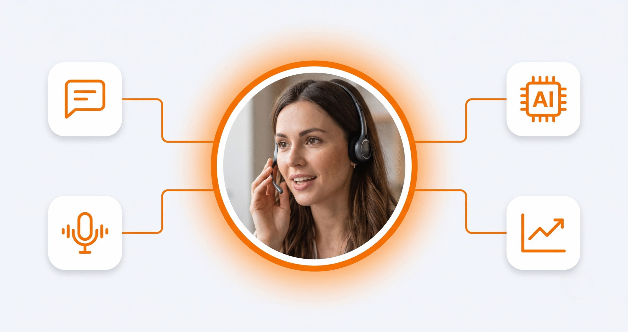 AI agent assist supporting a UK contact centre agent in real time